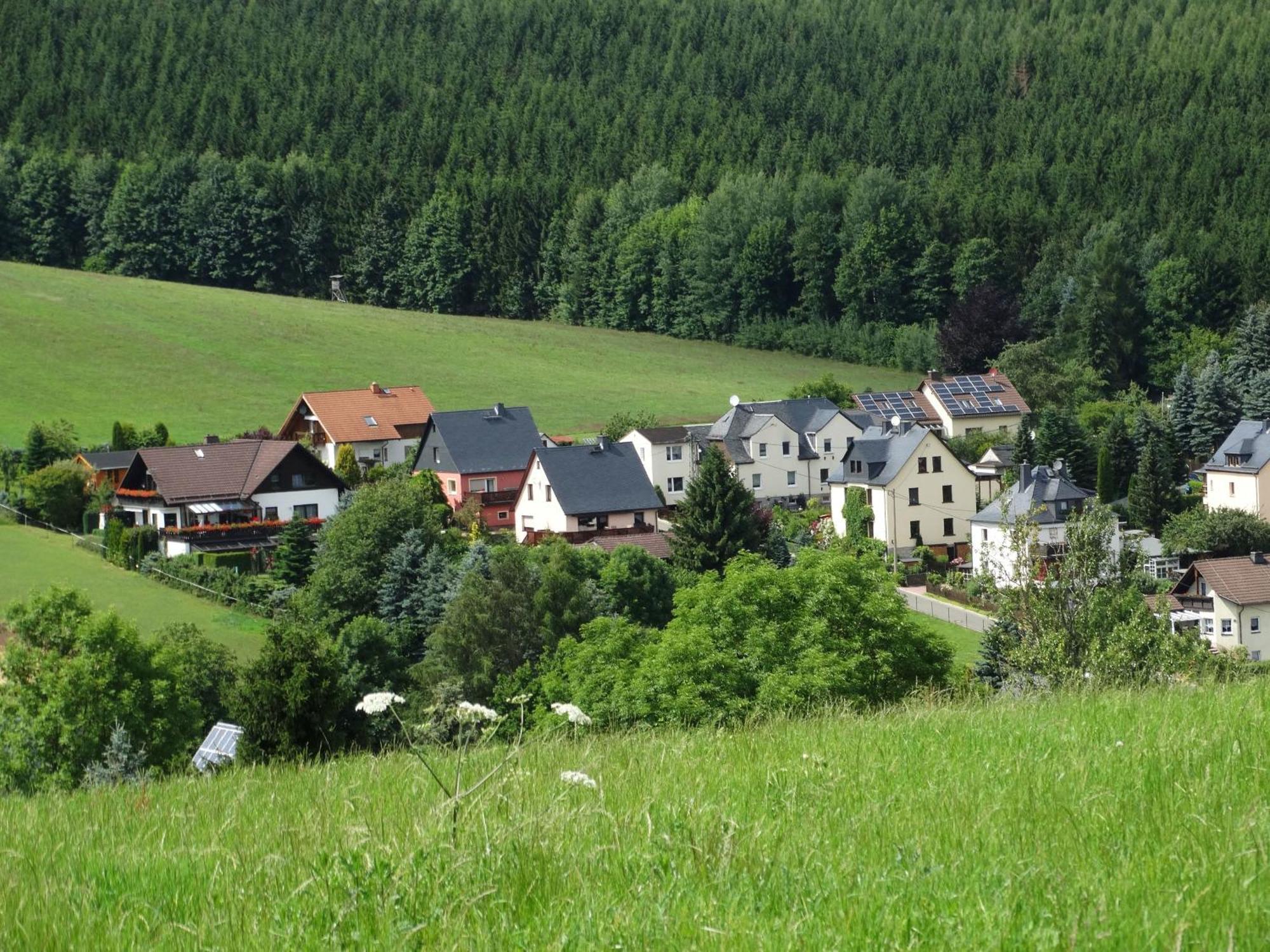 Ferienwohnung "Am Vaterlandsgrubenweg" Oelsnitz  外观 照片